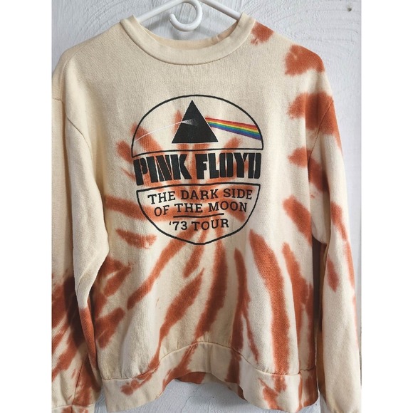 Pink Floyd Sweaters - Pink Floyd Womens Long Sleeve Crew Neck Sweater Size M Dark Side of The Moon